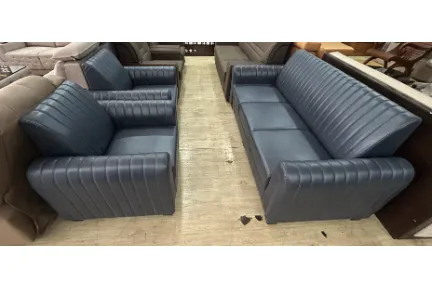 Blue Sofa Set
